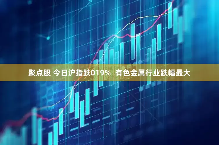 聚点股 今日沪指跌019%  有色金属行业跌幅最大