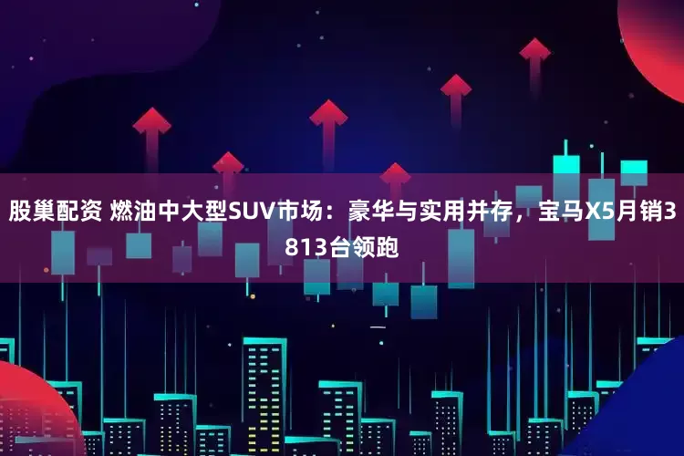 股巢配资 燃油中大型SUV市场：豪华与实用并存，宝马X5月销3813台领跑